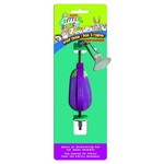 Critter Bunch CRITTER BUNCH Wood Chew - Eggplant w/Skewer