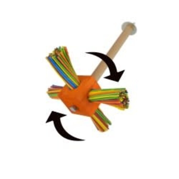 Glitter Pets GP Wood Spinner Perch A348