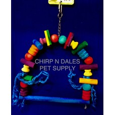 Jolly Jungle GP Bird Swing With Wood Blocks Medium A956M