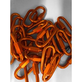 Chirp N Dales Anodized Aluminum Quick Links  2 1/4'' X 1"