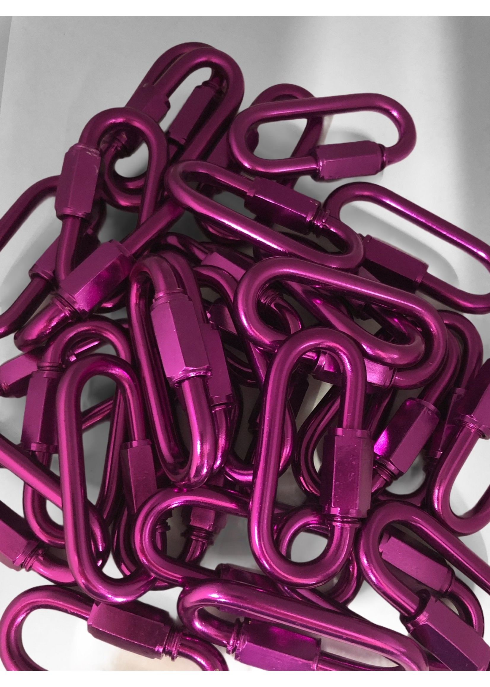 Chirp N Dales Anodized Aluminum Quick Links  2 1/4'' X 1"