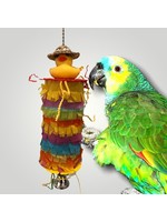 Jolly Jungle GP  PINATA PARROT BIRD TOY WITH RUBBER DUCK A663