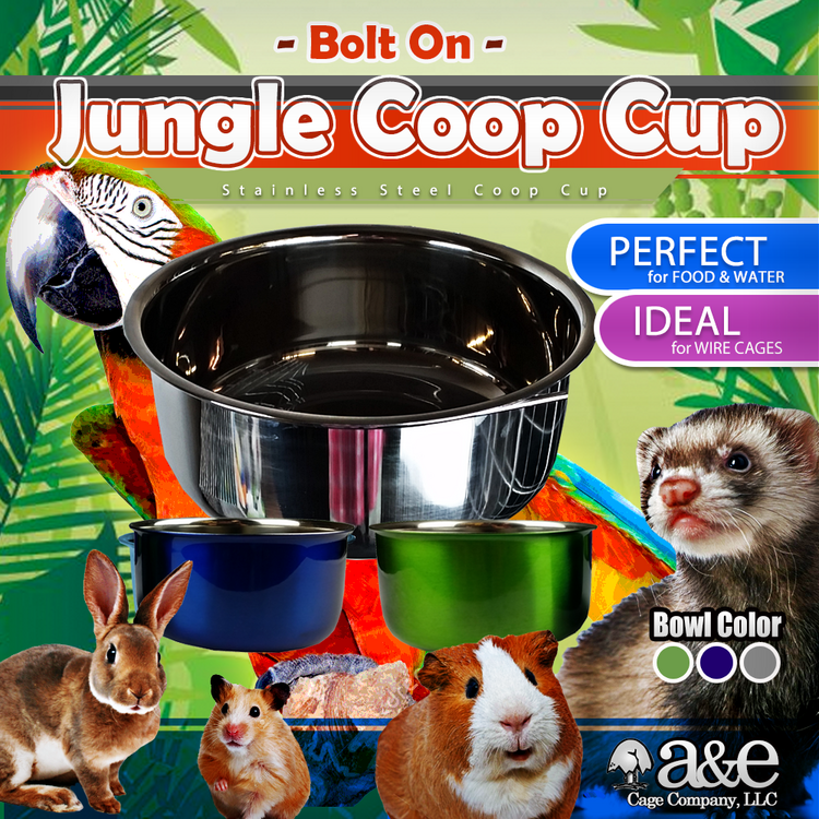 A&E Jungle Cups Bolt On Coop Cup 10 oz