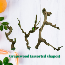 Bonkers Bonkers Grapewood Perch XS, Assorted Shapes