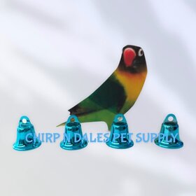 Chirp N Dales Vacuum Coated Coloured Non Toxic Liberty Bells