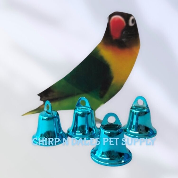 Chirp N Dales Vacuum Coated Coloured Non Toxic Liberty Bells