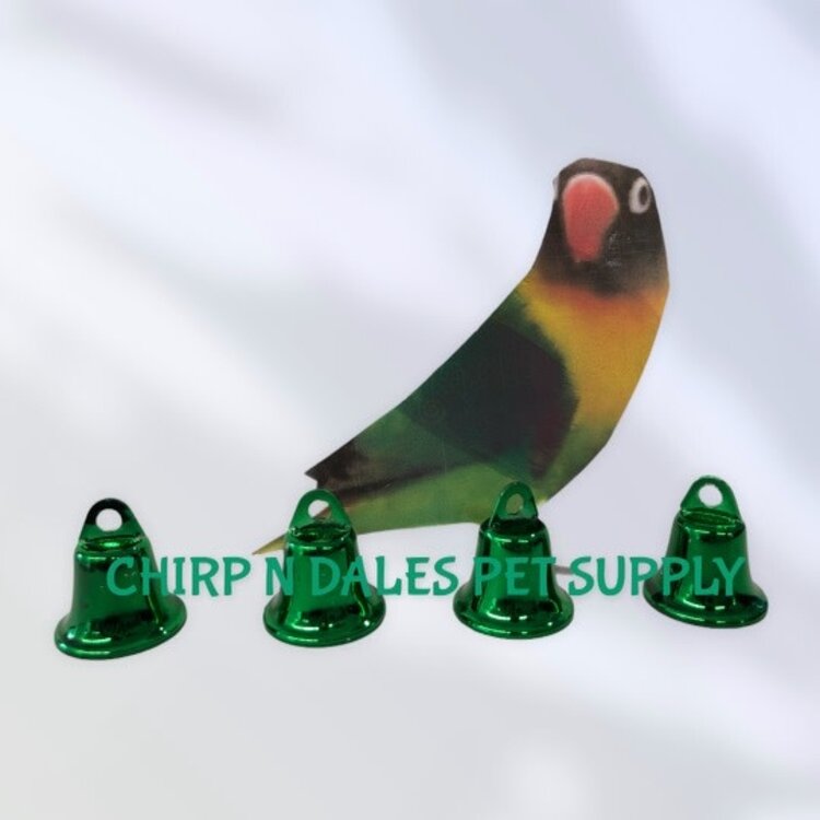 Chirp N Dales Vacuum Coated Coloured Non Toxic Liberty Bells