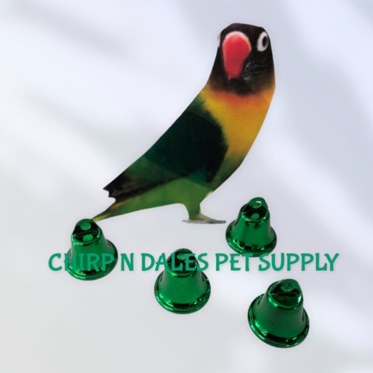 Chirp N Dales Vacuum Coated Coloured Non Toxic Liberty Bells