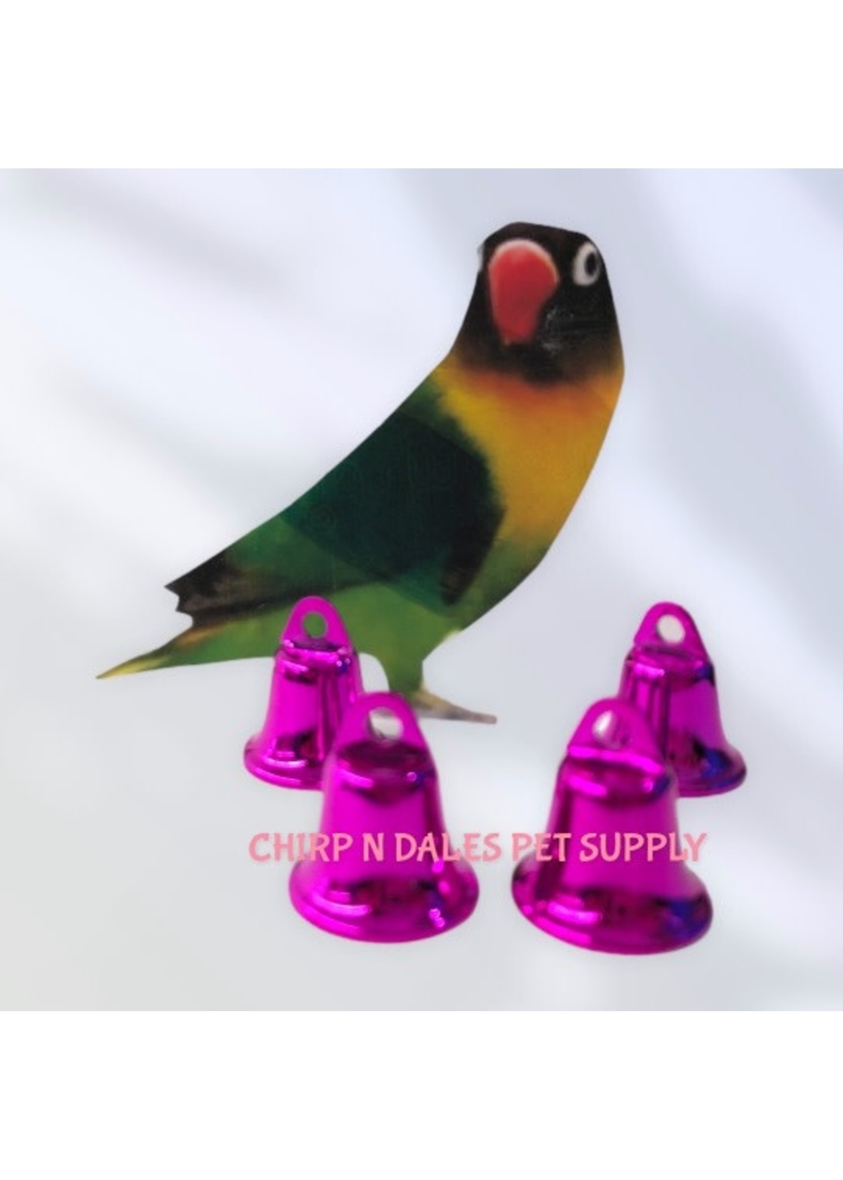 Chirp N Dales Vacuum Coated Coloured Non Toxic Liberty Bells