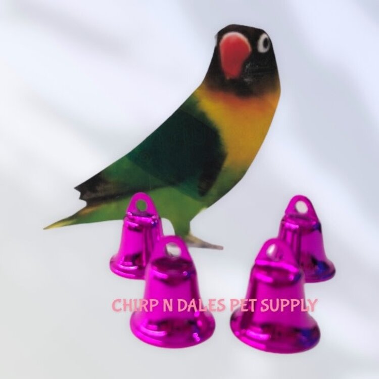 Chirp N Dales Vacuum Coated Coloured Non Toxic Liberty Bells