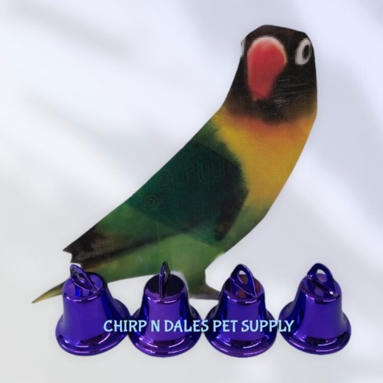 Chirp N Dales Vacuum Coated Coloured Non Toxic Liberty Bells