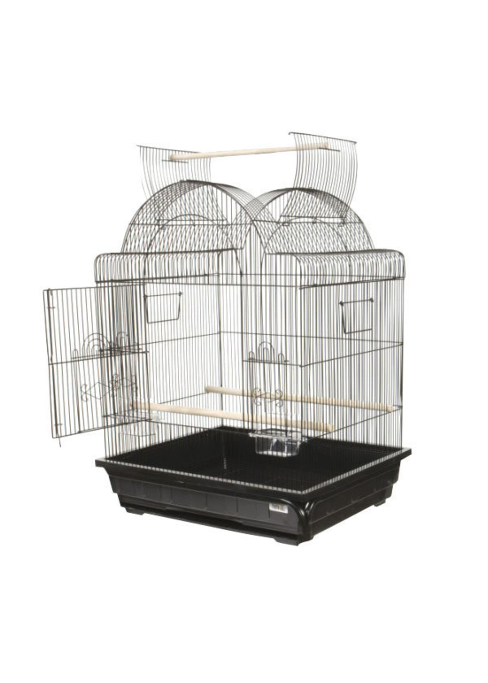 A&E A&E Open Top Victorian Cage 25" x 21" Black