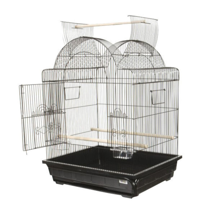 A&E A&E Open Top Victorian Cage 25" x 21" Black