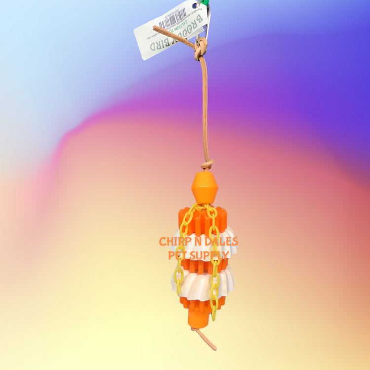 Broody Bird Broody Bird  Calcium Toy with Jumbo  Blocks