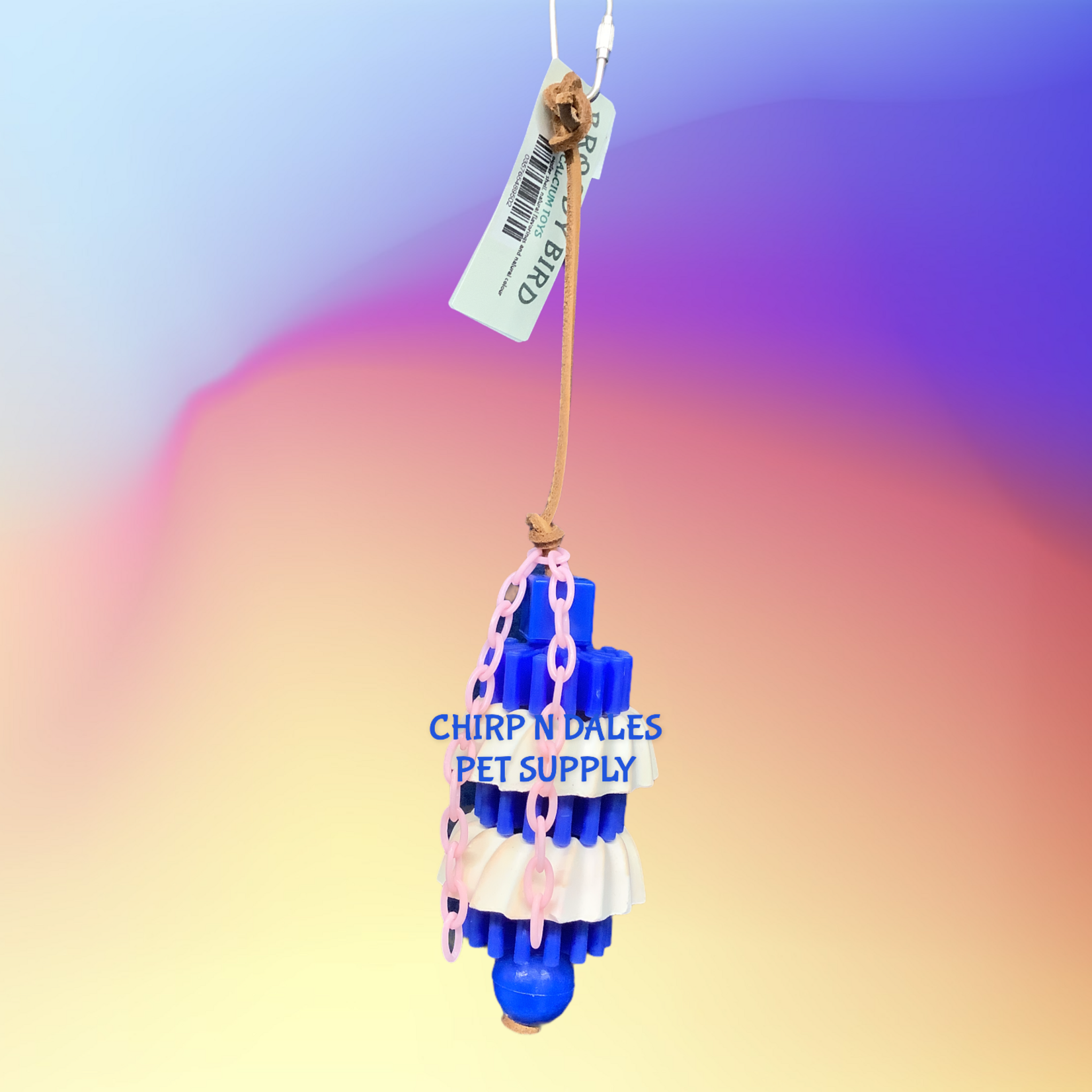 Broody Bird Broody Bird  Calcium Toy with Jumbo  Blocks