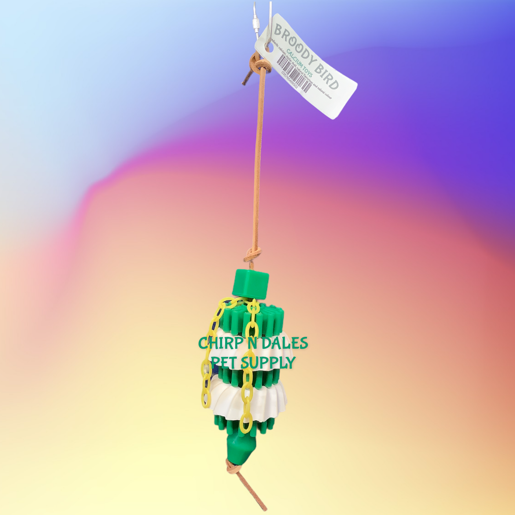 Broody Bird Broody Bird  Calcium Toy with Jumbo  Blocks