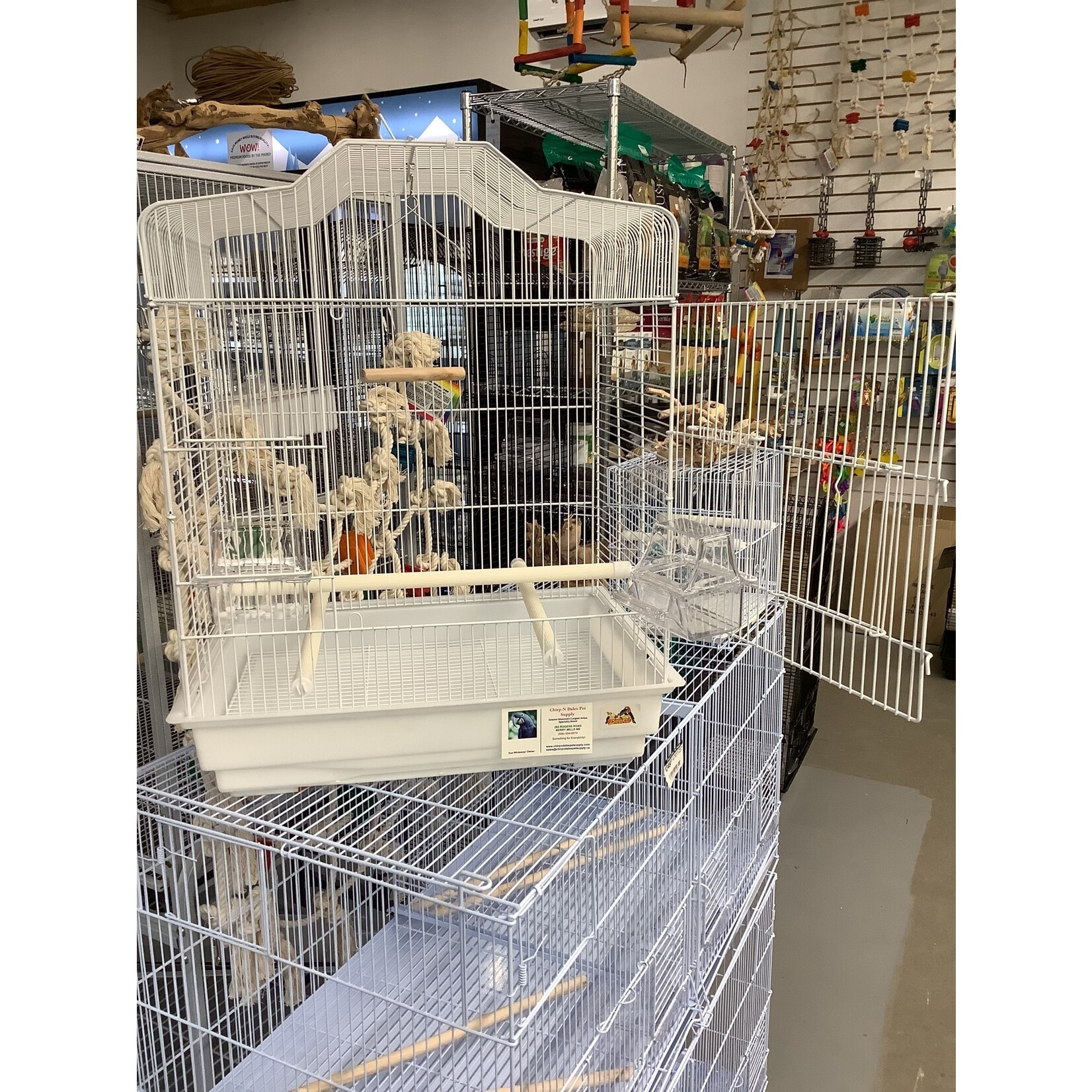 Beaks Beaks Cockatiel/Conure 19x14x23 inch Elegant Dome Top