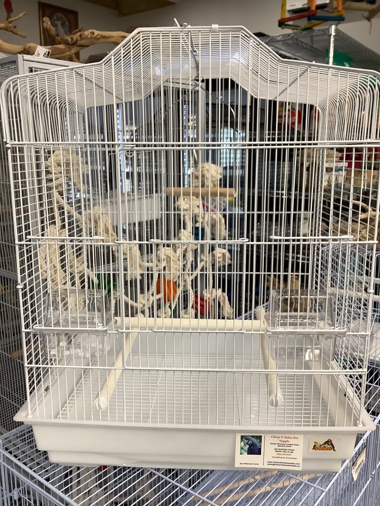 Beaks Beaks Cockatiel/Conure 19x14x23 inch Elegant Dome Top