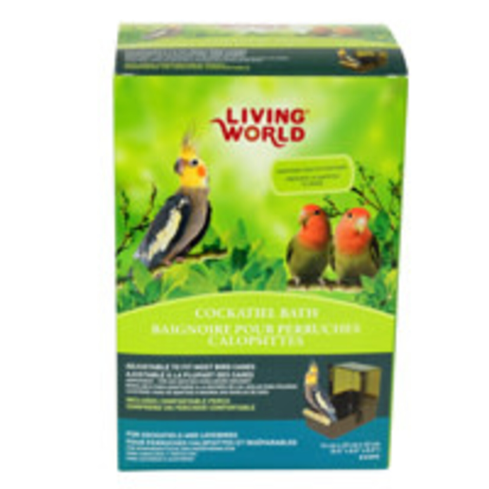 Living World Living World Cockatiel Bath