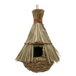 Living World Living World Outside Nest, Reed w/Grass, Hut
