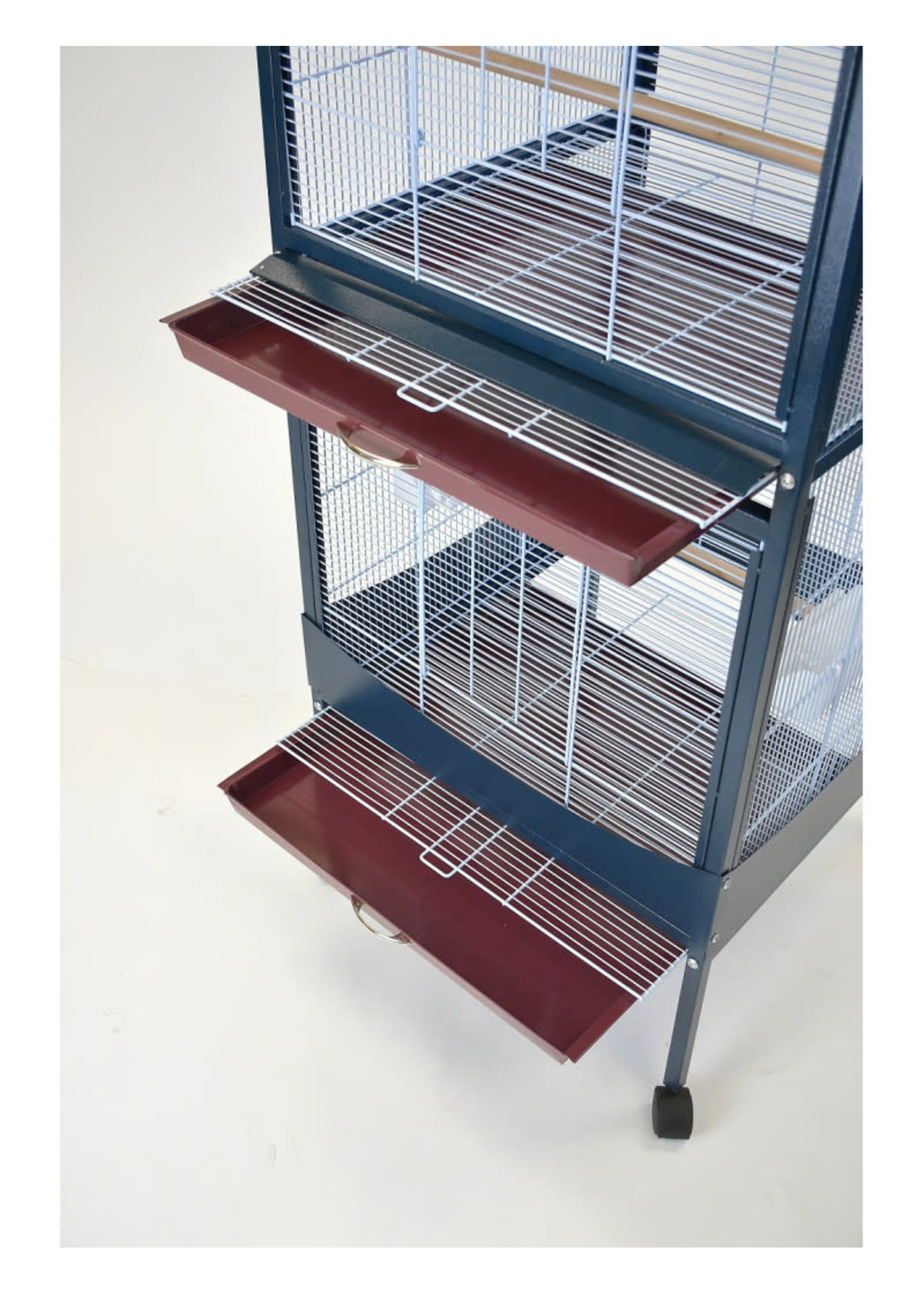 Glitter Pets GP Flight Cage with Removable Divider 39189