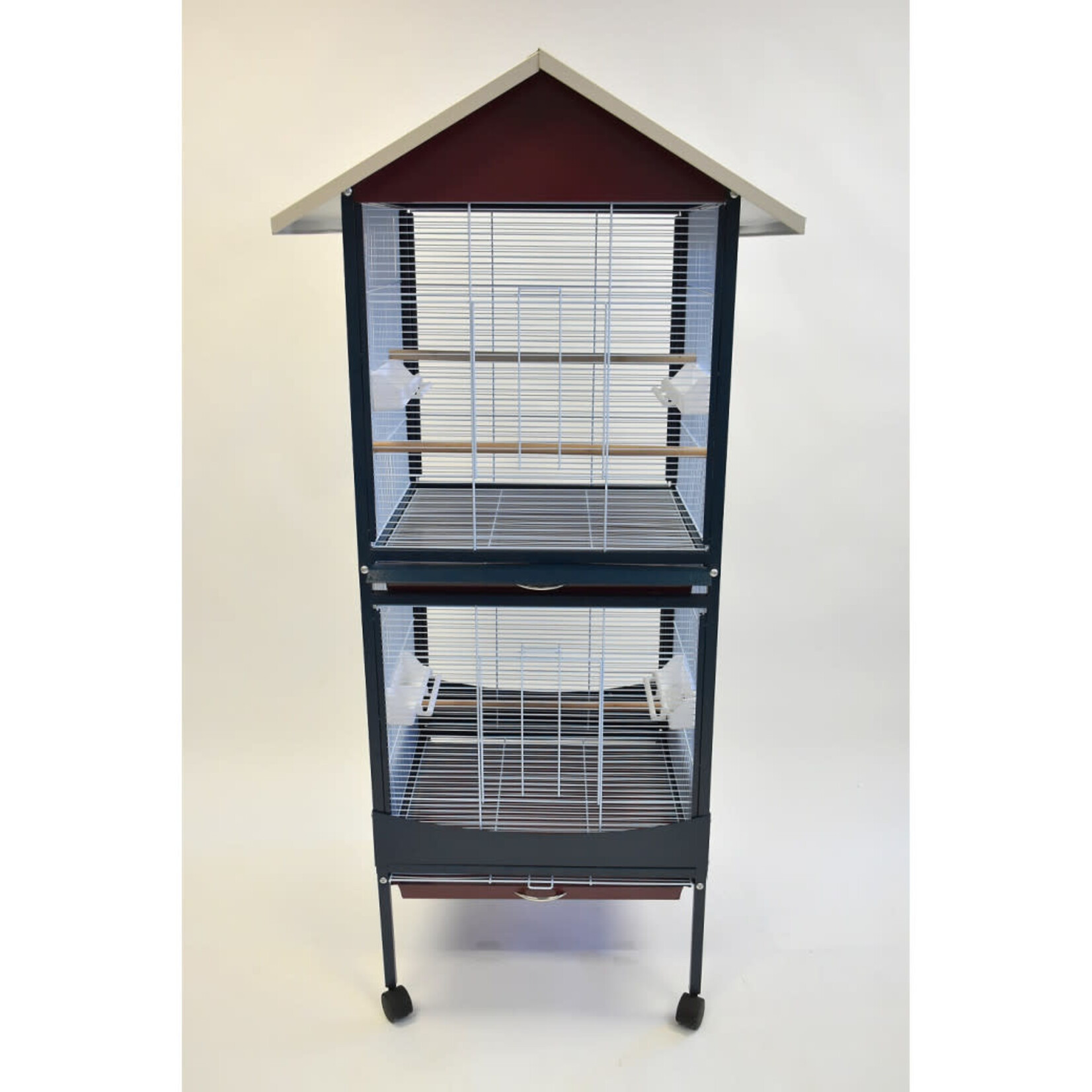 Glitter Pets GP Flight Cage with Removable Divider 39189