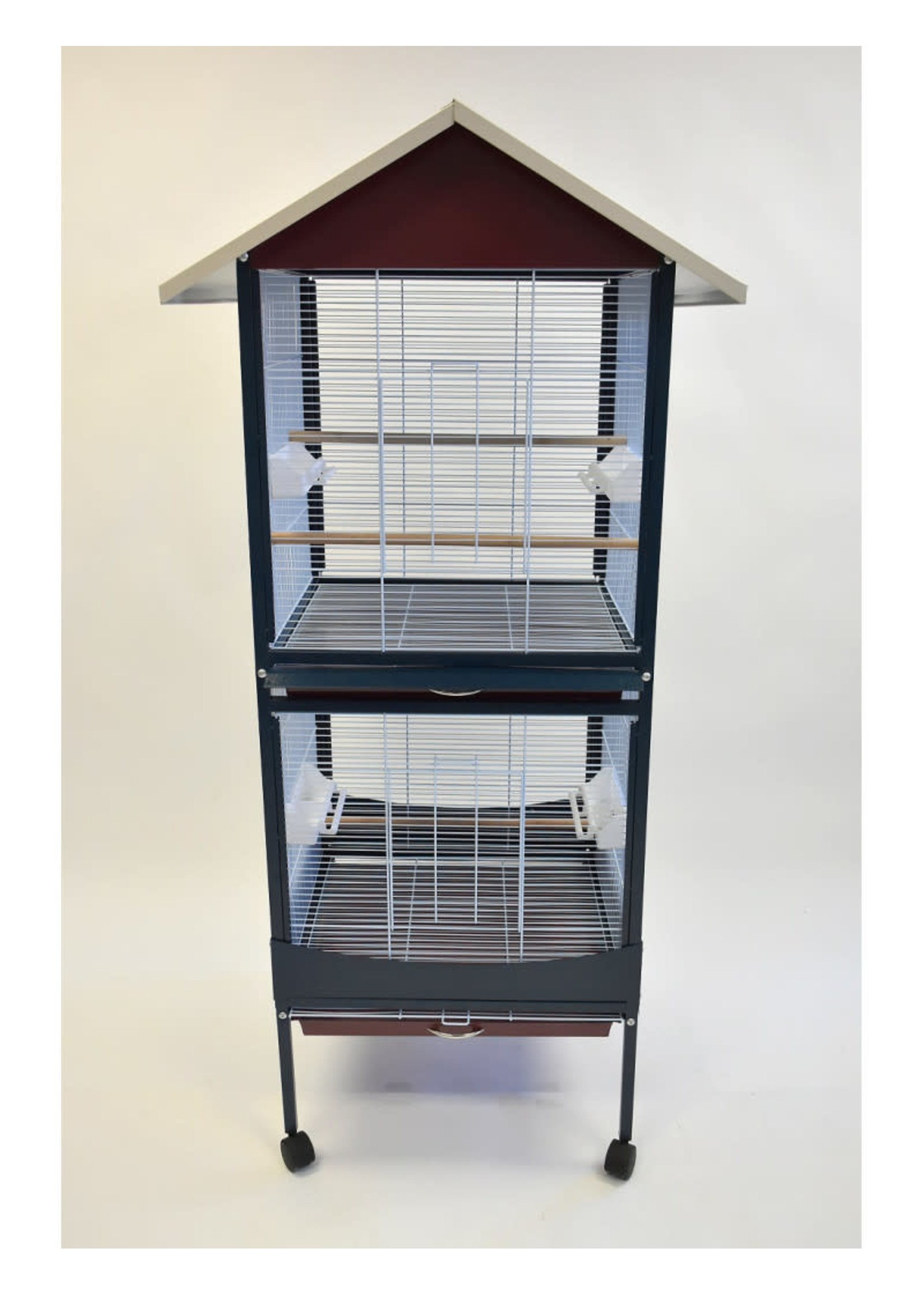 Glitter Pets GP Flight Cage with Removable Divider 39189