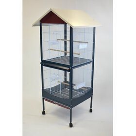 Glitter Pets GP Flight Cage with Removable Divider 39189