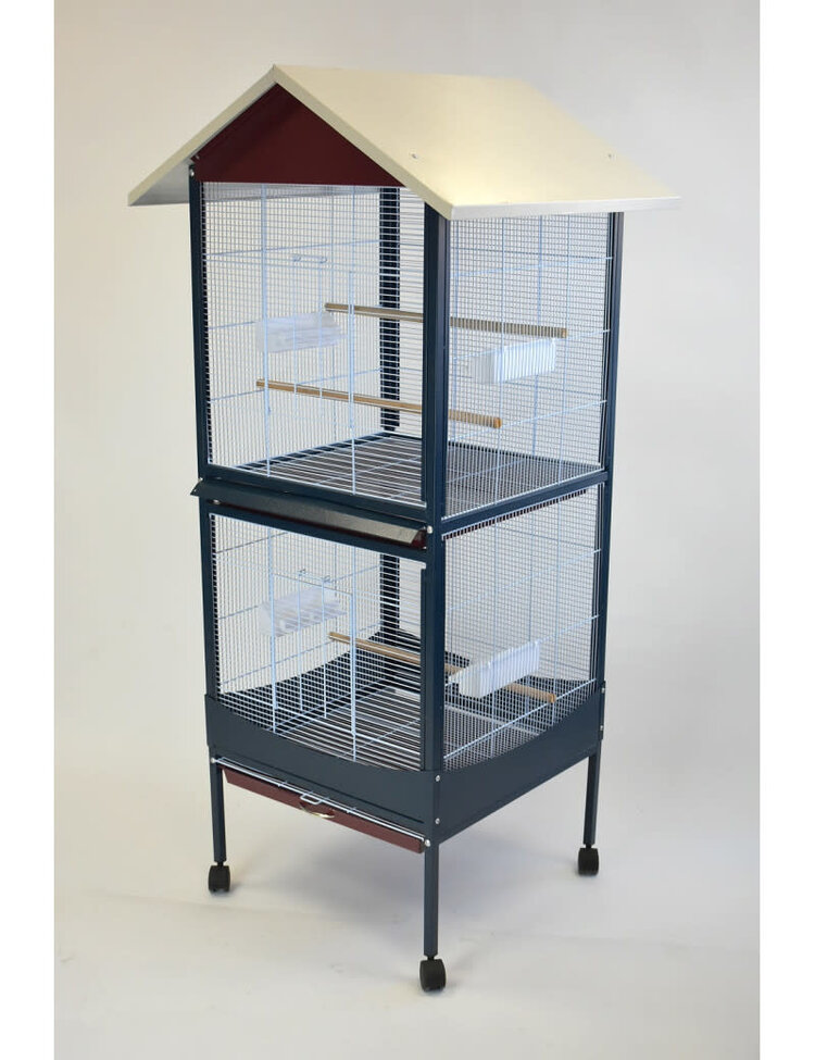 Glitter Pets GP Flight Cage with Removable Divider 39189