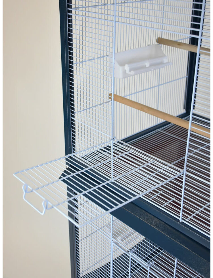 Glitter Pets GP Flight Cage with Removable Divider 39189