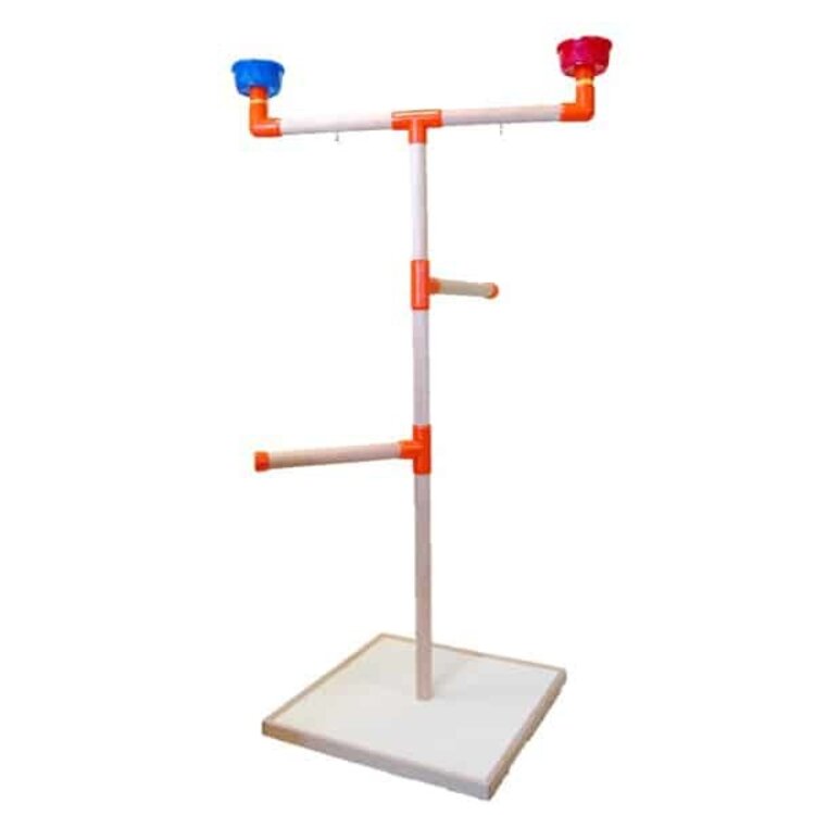 Zoo-Max Zoo Max Wood T-Perch Floor MD 55″HX32″