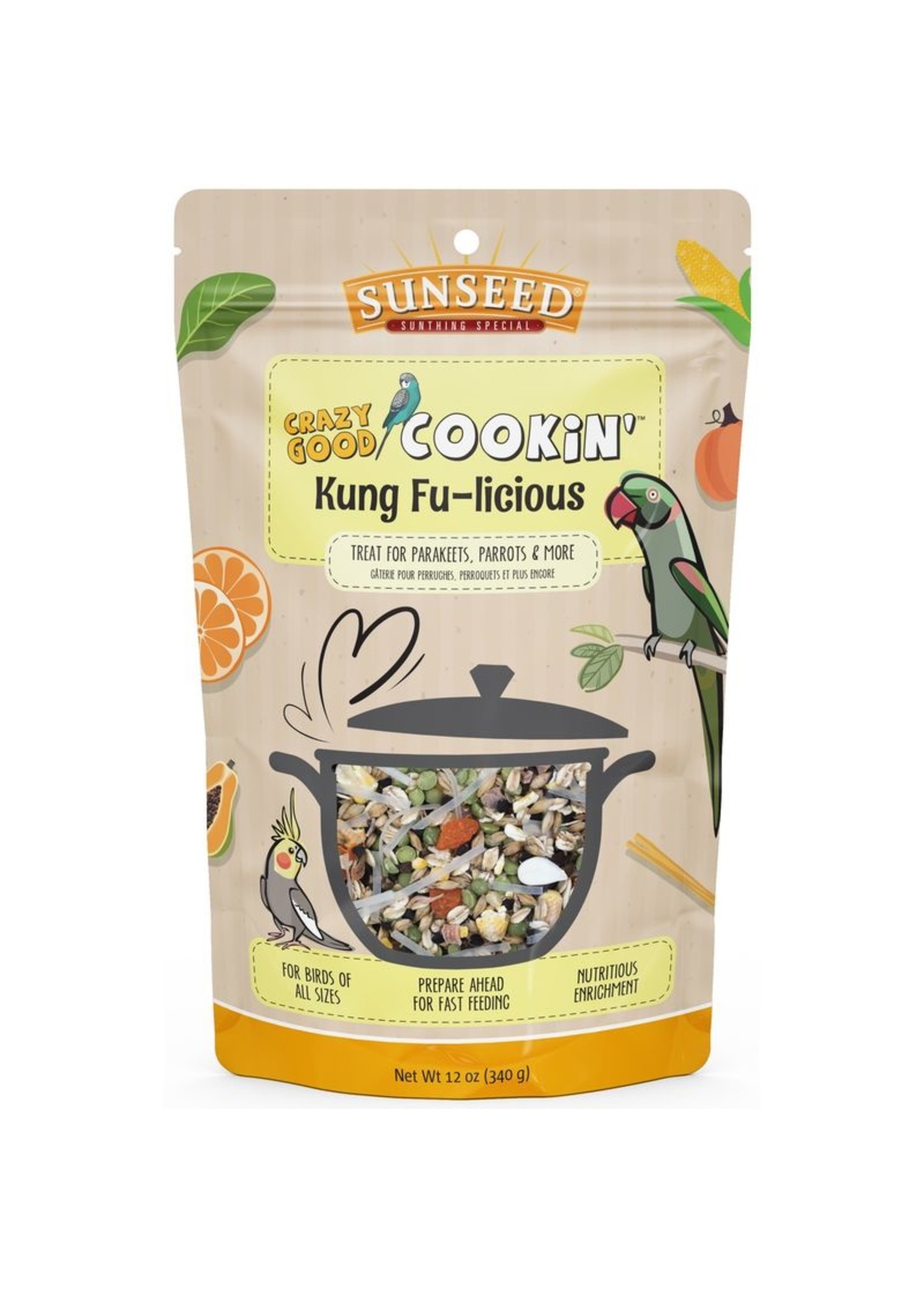Sunseed Crazy Good Cookin Kung Fu-licious (16oz)