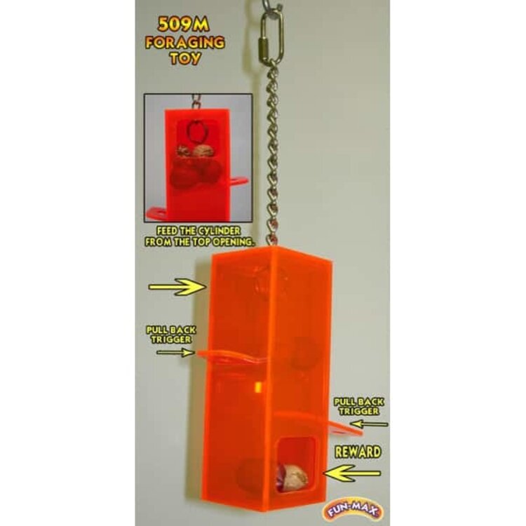 Zoo-Max Zoo Max Birdie Plunk Foraging MD 509M (W2″XH6″XD2″)