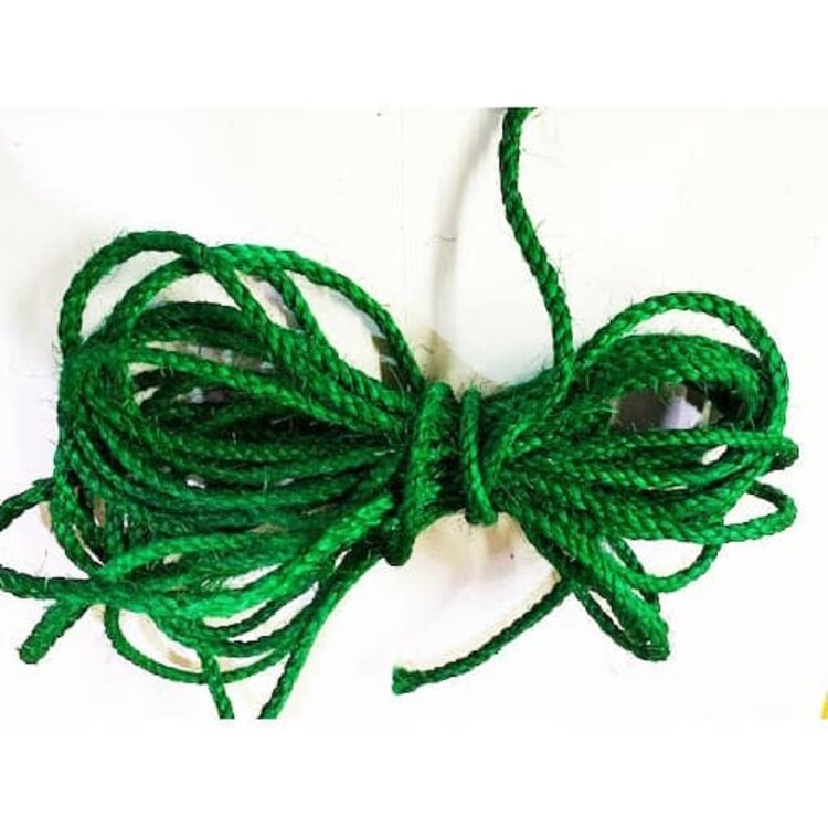 Zoo-Max Zoo Max Green Sisal Rope 1/4"