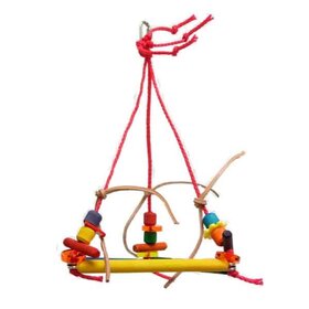 Zoo-Max Zoo Max Pyramid Perch (W:6″) (with paper rope)