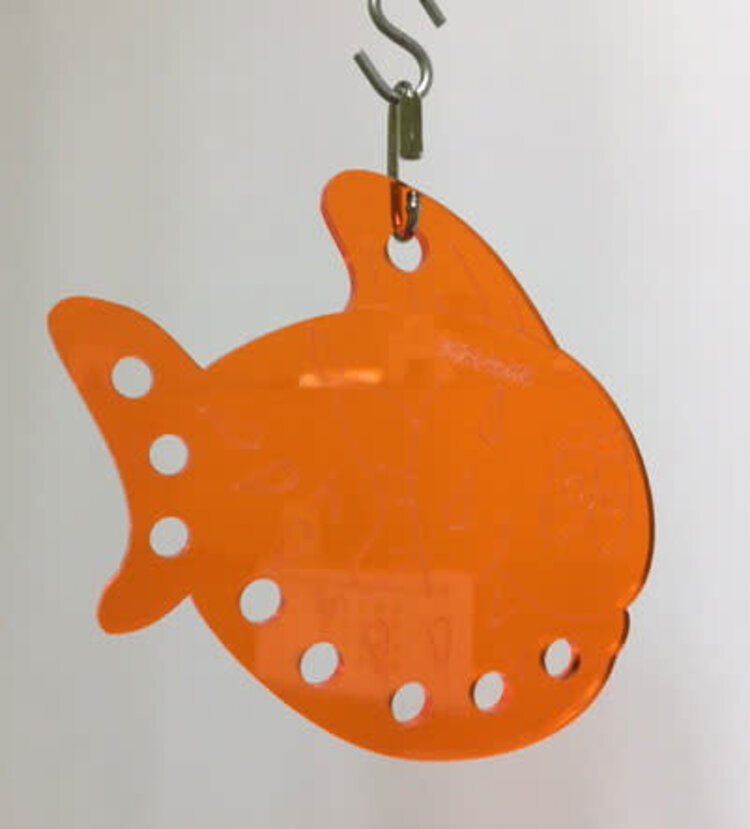 Chirp N Dales Acrylic Fish