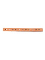 Chirp N Dales Zoo-Max Leather Strip 1/2” x 6” (11 Holes  1/4″)