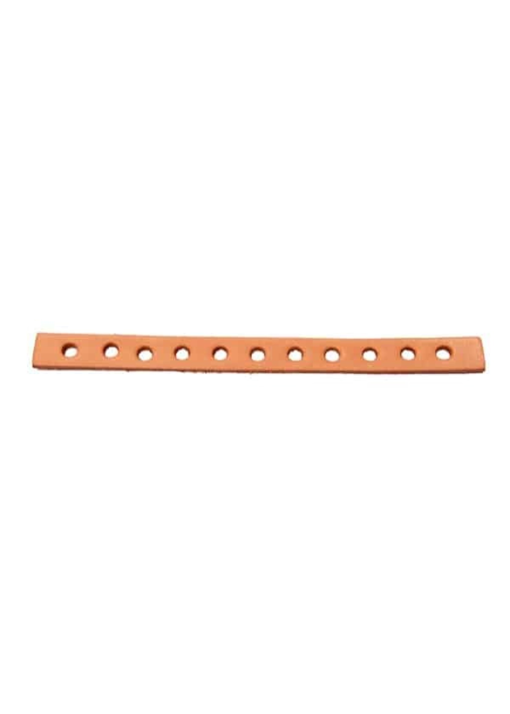 Chirp N Dales Zoo-Max Leather Strip 1/2” x 6” (11 Holes 1/4″)