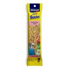 Sunseed/Vitakraft Vitakraft Parakeet Crunch Sticks, Harvest Apple Flavour 2/pk