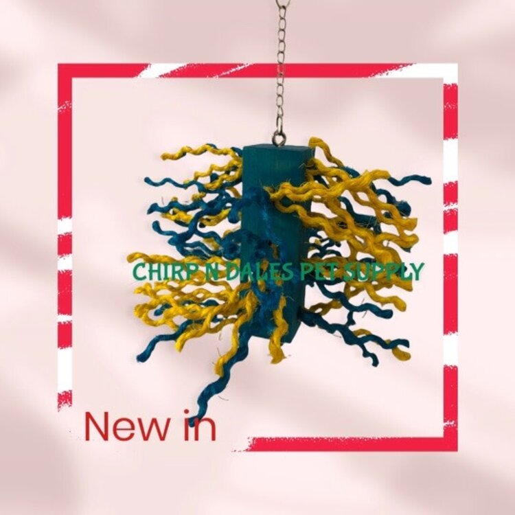 Happy Feathers Happy Feathers Chunky Block Preener Assorted Colours