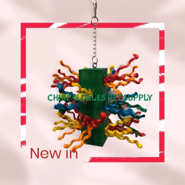 Happy Feathers Happy Feathers Chunky Block Preener Assorted Colours