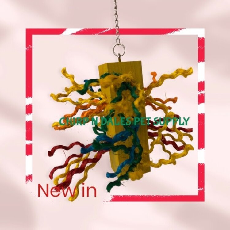 Happy Feathers Happy Feathers Chunky Block Preener Assorted Colours