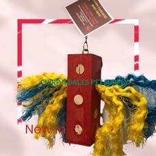 Happy Feathers Happy Feathers Sisal & Cork Chunky Block Assorted Colours