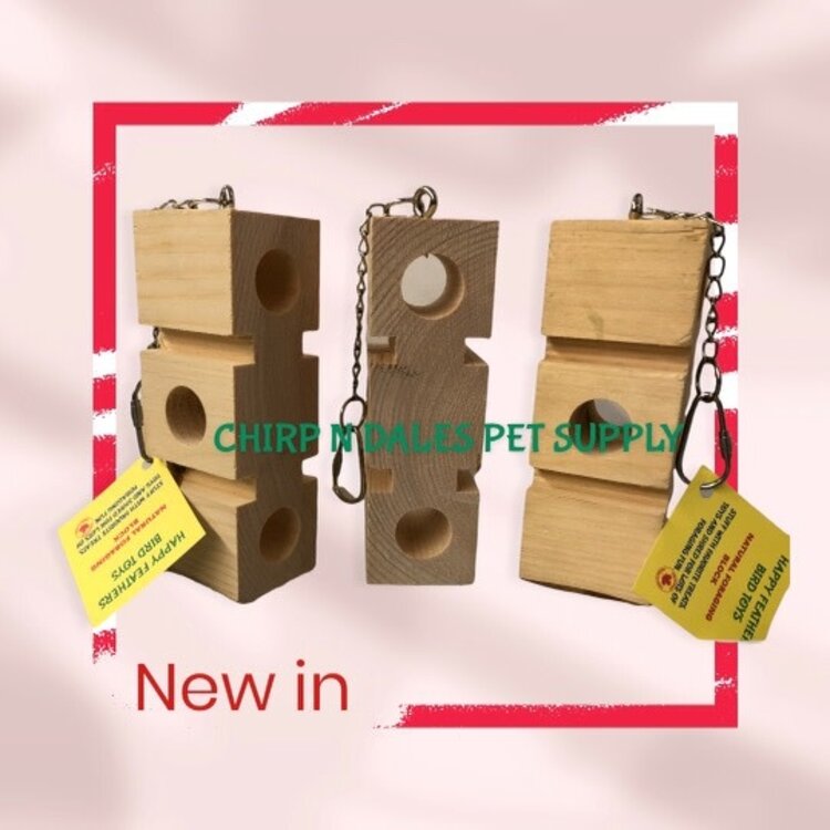 Happy Feathers Happy Feathers Natural Foraging Block