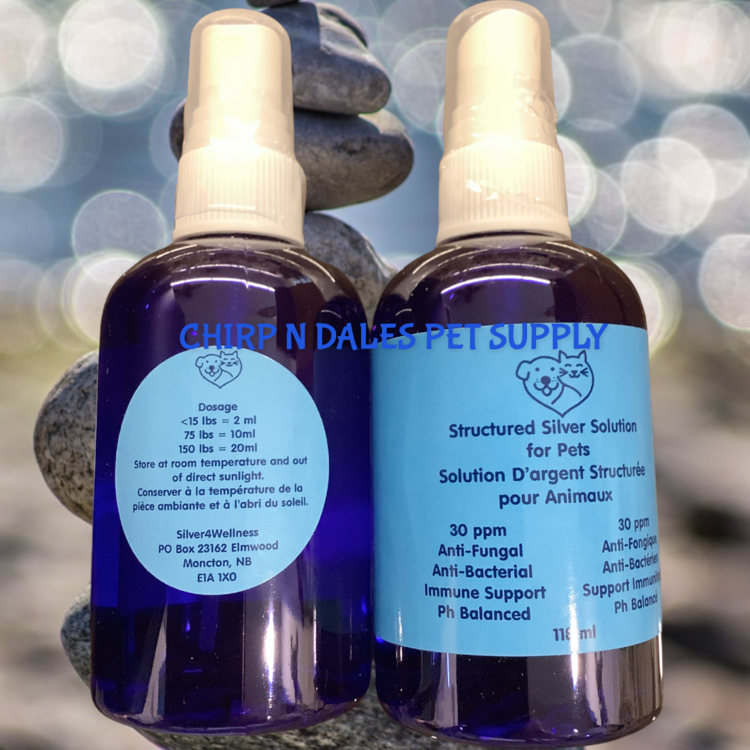 Silver4Wellness Structured Silver Solution for Pets (118ml)