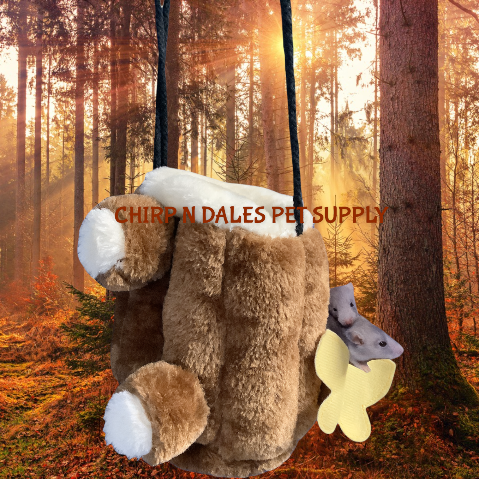 A&E A&E Happy Beaks Stumpy Hut For Small Animals
