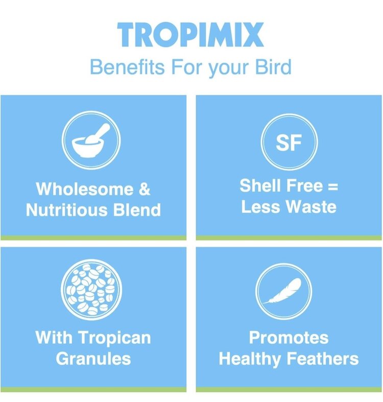 Hagen Hagen Tropimix Lovebird/Cockatiel (1 lb) 463