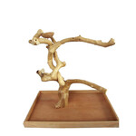 A&E A&E Java Wood Table Top Play Stand AE500XL  (28"x18"x27" XLarge)