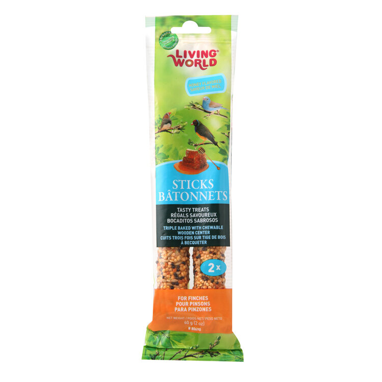 Living World Hagen Living  World  Finch Honey Stick, 2-pack 60gr