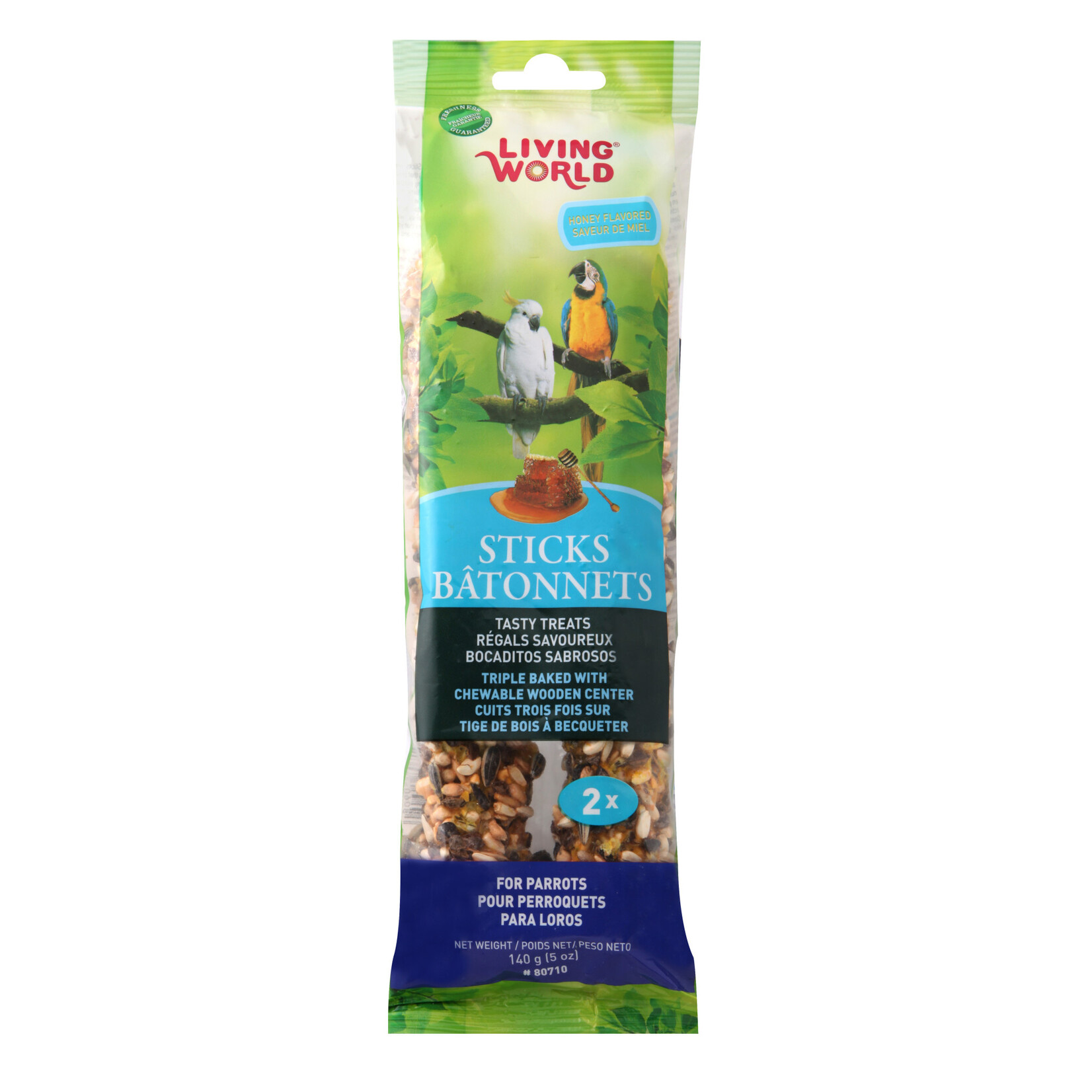 Living World Hagen Living World Parrot Honey Stick, 2-pack 140gr